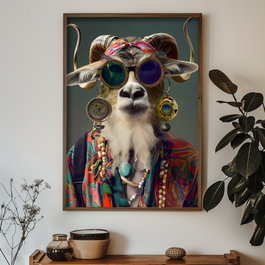 Wallity GE054-L Cuadro Decorativo Multicolor